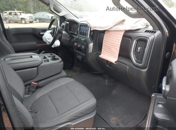 3GCPWCED8LG373426 2020 CHEVROLET SILVERADO Черный Вид салона спереди