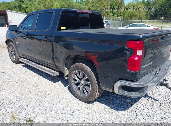 3GCPWCED8LG387147 2020 CHEVROLET SILVERADO Black Հետևի ձախ