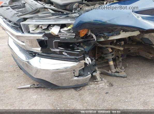 3GCPWCEDXLG412713 2020 CHEVROLET SILVERADO Синий Вид спереди