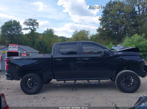 3GCPYCEF7LG102062 2020 CHEVROLET SILVERADO Черный Вид щитка приборов