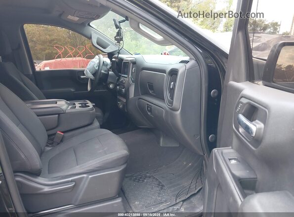 3GCPYCEF7LG102062 2020 CHEVROLET SILVERADO Черный Вид салона спереди
