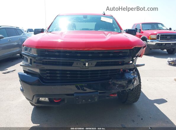 3GCPYFED6LG364624 2020 CHEVROLET SILVERADO Красный Вид щитка приборов