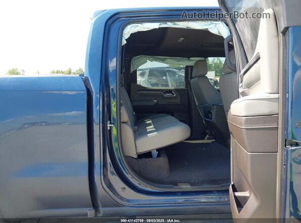 3GCUDGEL7NG524508 2022 CHEVROLET SILVERADO Синий Вид наклейки с VIN-кодом
