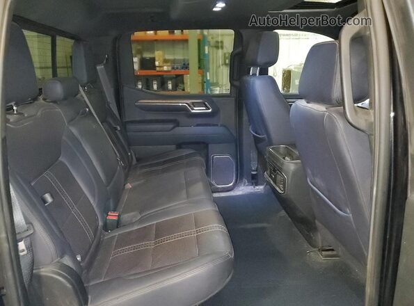 3GCUDJEDXPG306992 2023 CHEVROLET 1500 Угольный Вид задних сидений
