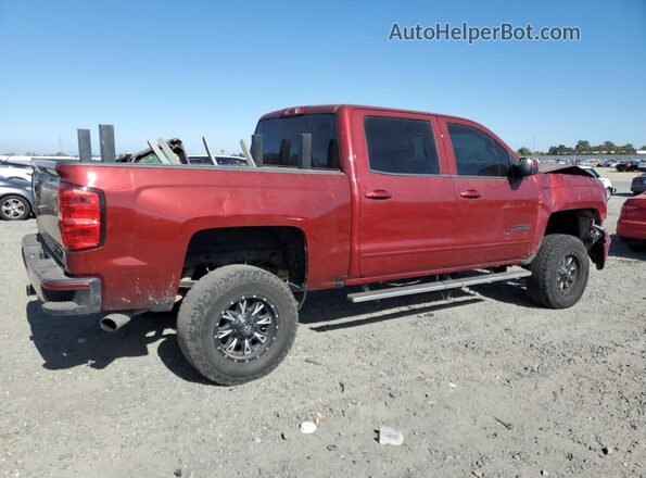 3GCUKREC3JG278939 2018 CHEVROLET SILVERADO Red Задня права чверть