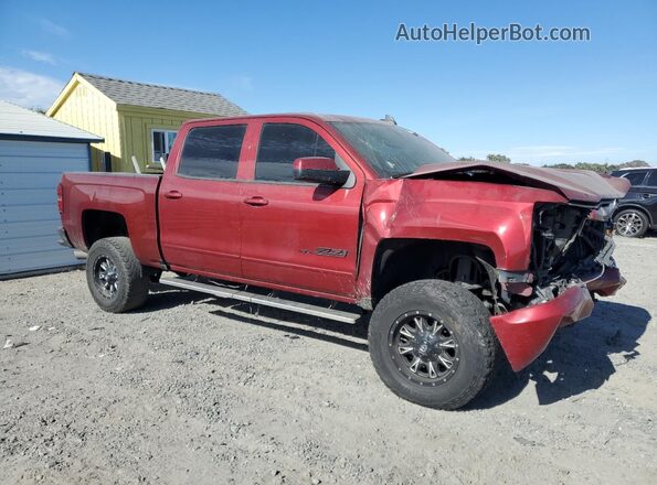 3GCUKREC3JG278939 2018 CHEVROLET SILVERADO Red Передня права чверть