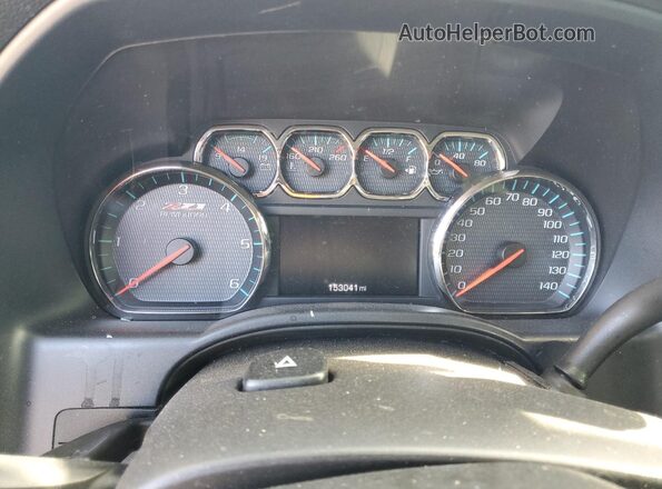 3GCUKREC3JG278939 2018 CHEVROLET SILVERADO Red Вид щитка приладів