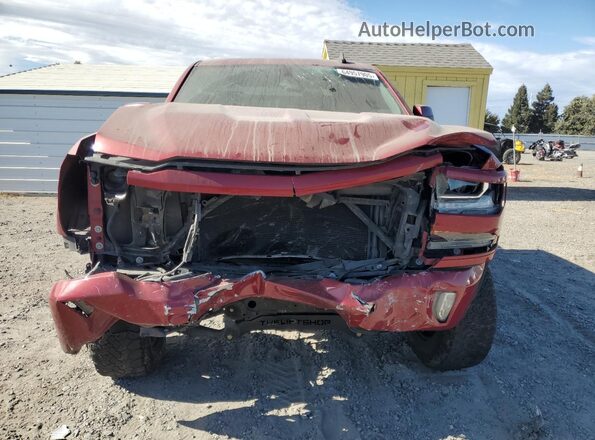 3GCUKREC3JG278939 2018 CHEVROLET SILVERADO Red Вид спереду