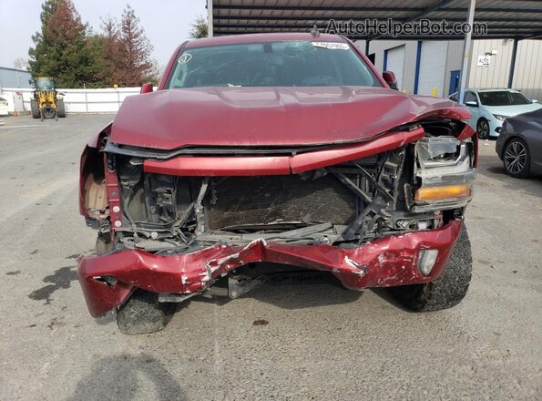 3GCUKREC3JG278939 2018 CHEVROLET SILVERADO Red Панорамний вид салону 360°
