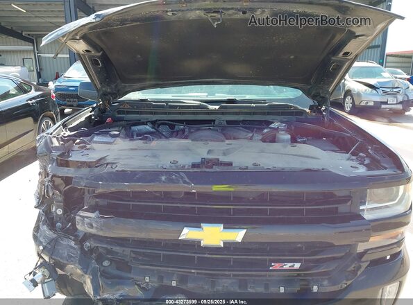 3GCUKREC6JG315806 2018 CHEVROLET SILVERADO Black Widok z tyłu