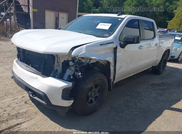 3GCUYDED5LG218626 2020 CHEVROLET SILVERADO White Front left