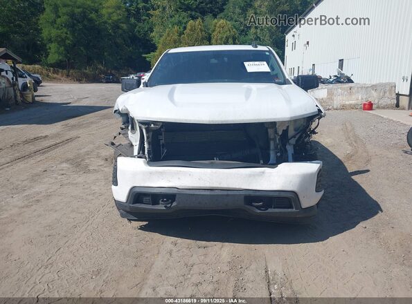 3GCUYDED5LG218626 2020 CHEVROLET SILVERADO White Instrument cluster view