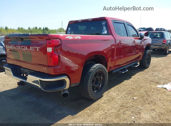 3GCUYDED8LG195665 2020 CHEVROLET SILVERADO Red Tył prawy