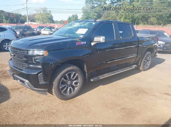 3GCUYEED9KG102561 2019 CHEVROLET SILVERADO Black Առջևի ձախ երեք քառորդ տեսարան
