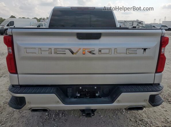 3GCUYGED3LG199656 2020 CHEVROLET SILVERADO Silver Rear view