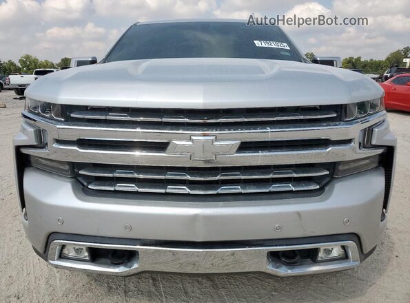 3GCUYGED3LG199656 2020 CHEVROLET SILVERADO Silver Front view