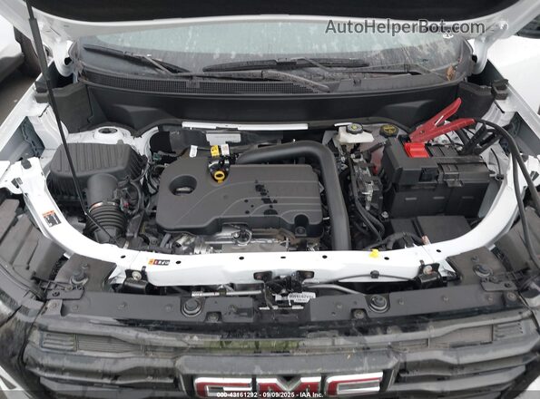 3GKALMEG2SL304191 2025 GMC TERRAIN White Вид ззаду