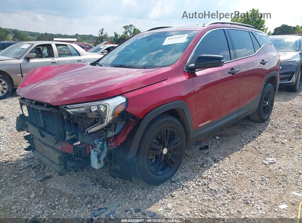 3GKALMEV0LL122439 2020 GMC TERRAIN Red წინა მარცხენა ხედი სამი მეოთხედიდან