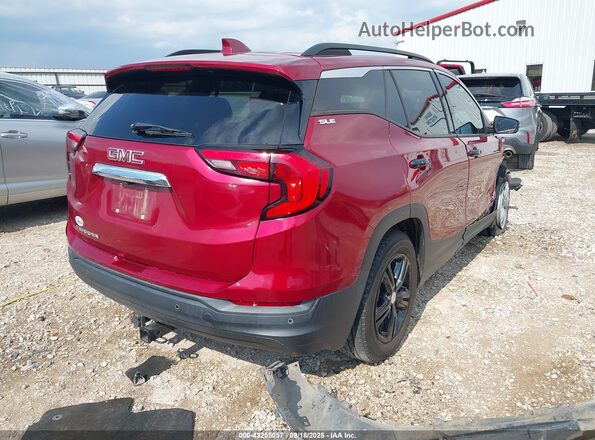 3GKALMEV0LL122439 2020 GMC TERRAIN Red უკანა მარჯვენა