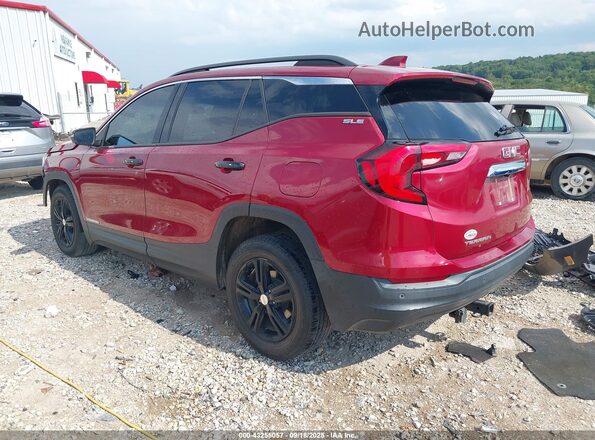 3GKALMEV0LL122439 2020 GMC TERRAIN Red უკანა მარცხენა