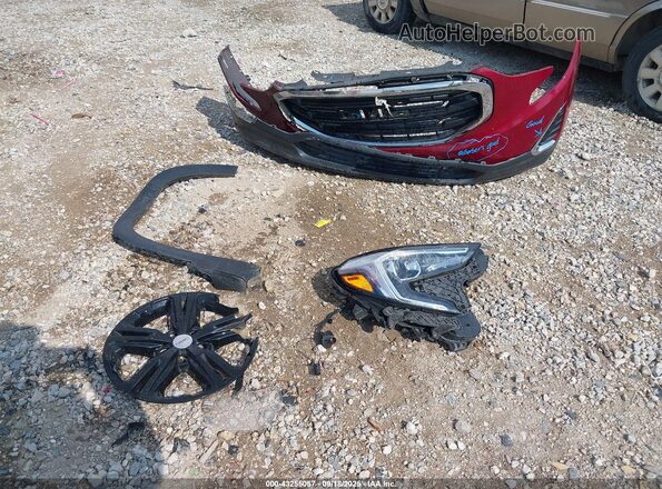3GKALMEV0LL122439 2020 GMC TERRAIN Red ხელსაწყოთა პანელის ხედი