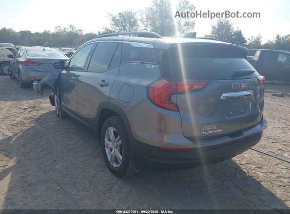 3GKALMEV0LL334385 2020 GMC TERRAIN Gray უკანა მარცხენა