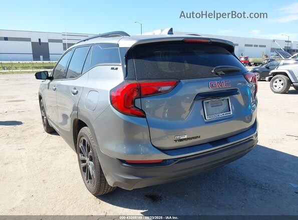 3GKALMEV1LL283124 2020 GMC TERRAIN Gray Հետևի ձախ