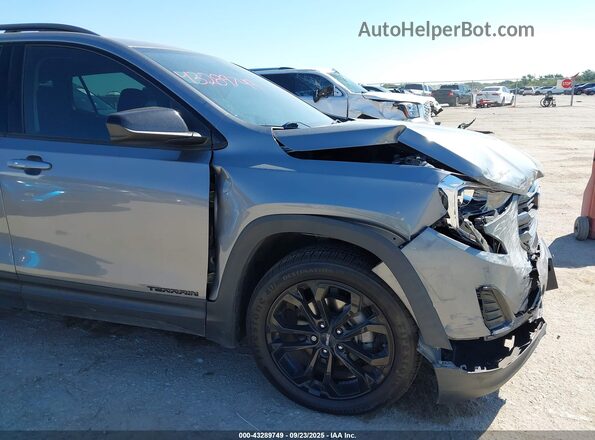3GKALMEV1LL283124 2020 GMC TERRAIN Gray Դիմացի տեսք