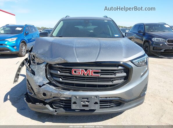 3GKALMEV1LL283124 2020 GMC TERRAIN Gray Սարքավորումների վահանակի տեսք