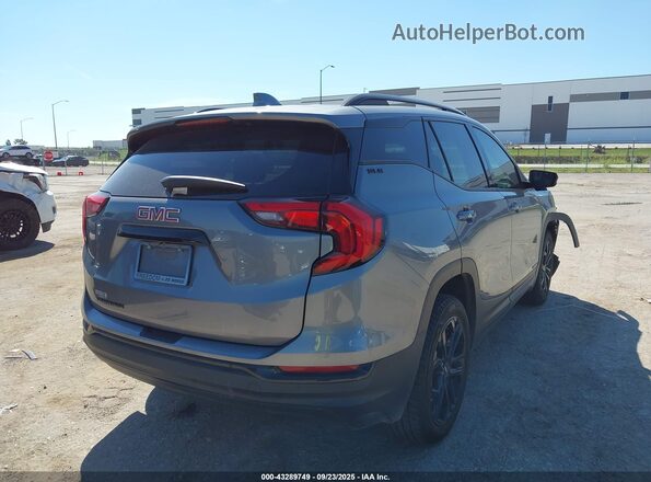 3GKALMEV1LL283124 2020 GMC TERRAIN Gray Հետևի աջ