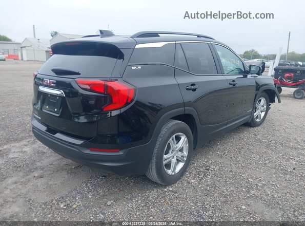 3GKALMEV2LL122698 2020 GMC TERRAIN Black Trasero derecho
