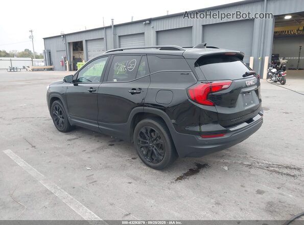 3GKALMEV3LL158139 2020 GMC TERRAIN Черный Задняя левая четверть