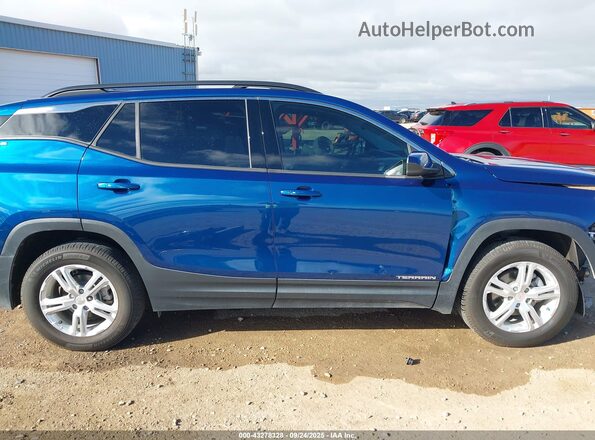 3GKALMEV3LL231249 2020 GMC TERRAIN Blue Vista interior de 360 grados