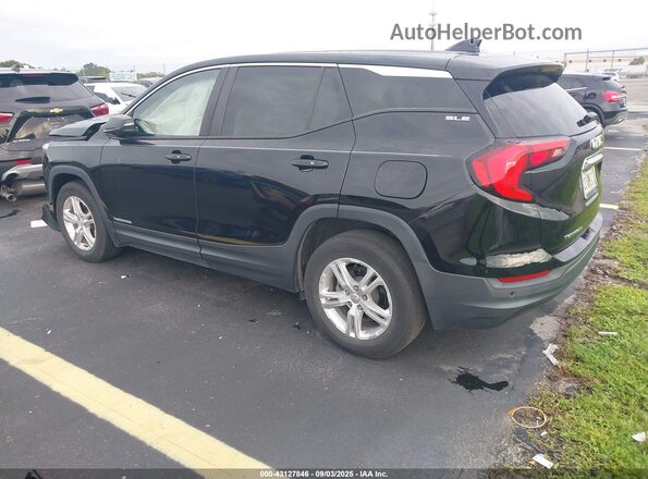 3GKALMEV3ML337170 2021 GMC TERRAIN Черный Задняя левая четверть