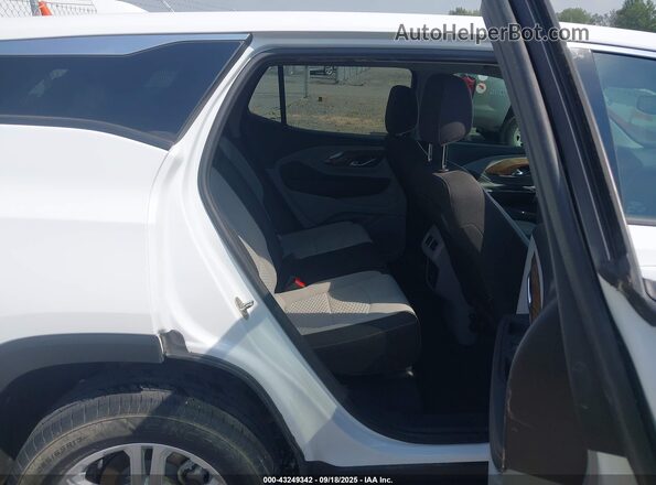 3GKALMEV4LL187262 2020 GMC TERRAIN White VIN კოდის სტიკერის ხედი