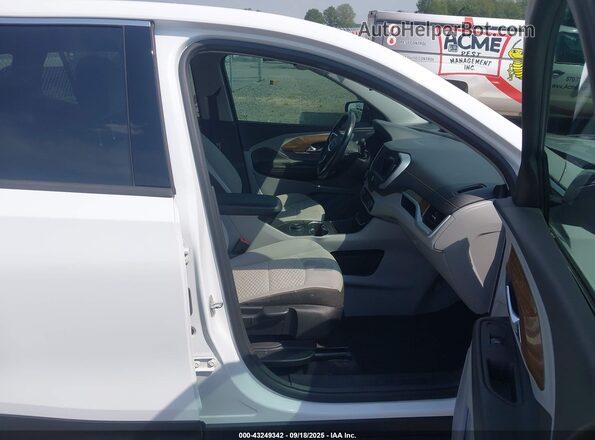 3GKALMEV4LL187262 2020 GMC TERRAIN White წინა სალონის ხედი