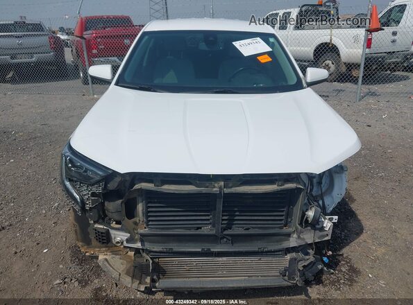 3GKALMEV4LL187262 2020 GMC TERRAIN White უკანა სალონის ხედი