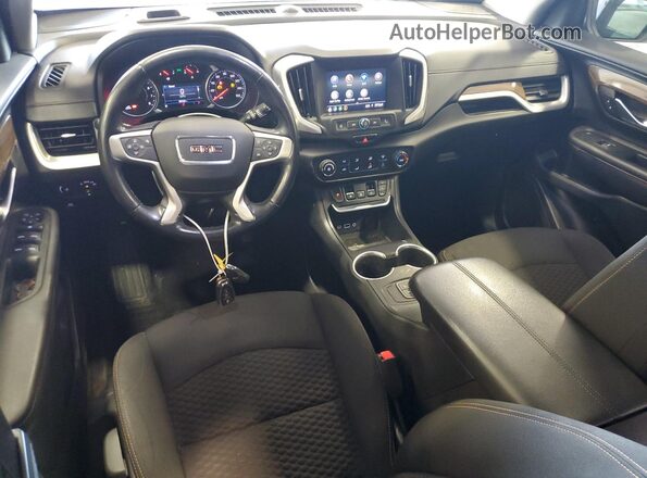3GKALMEV4LL303088 2020 GMC TERRAIN Silver Dashboard view