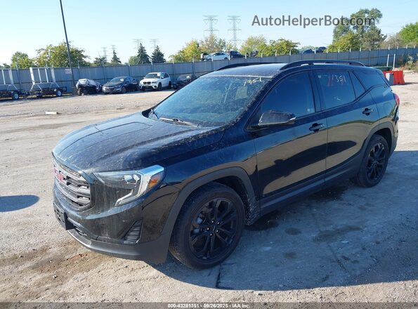 3GKALMEV5LL173659 2020 GMC TERRAIN Black Przód lewy