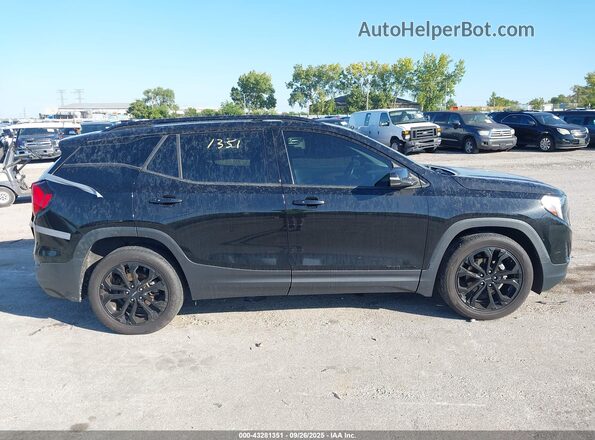 3GKALMEV5LL173659 2020 GMC TERRAIN Black Widok wnętrza z tyłu