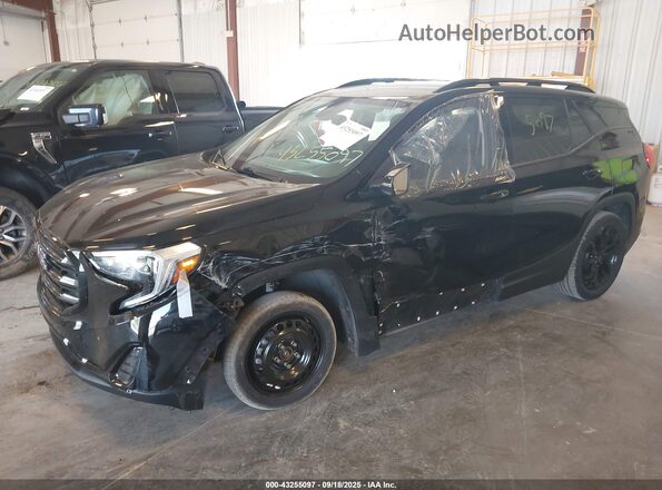 3GKALMEV5ML336926 2021 GMC TERRAIN Black Front left