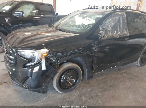 3GKALMEV5ML336926 2021 GMC TERRAIN Black Front view