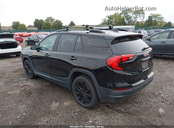 3GKALMEV6KL375411 2019 GMC TERRAIN Black Tył lewy
