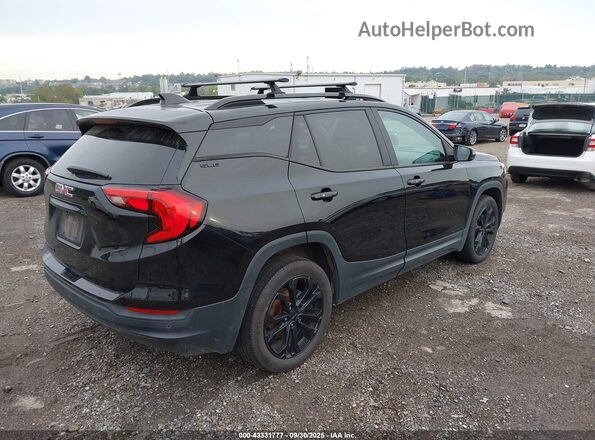 3GKALMEV6KL375411 2019 GMC TERRAIN Black Tył prawy