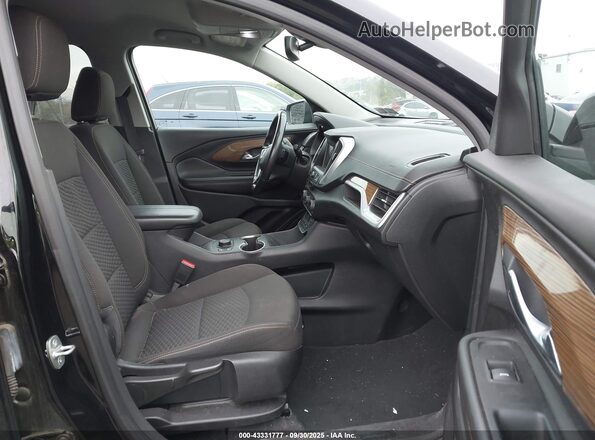 3GKALMEV6KL375411 2019 GMC TERRAIN Black Widok wnętrza z przodu