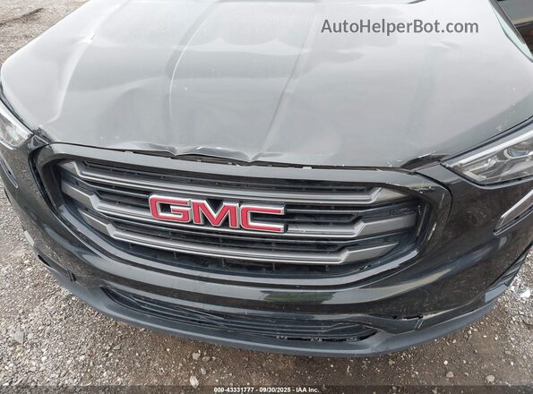3GKALMEV6KL375411 2019 GMC TERRAIN Black Widok z przodu
