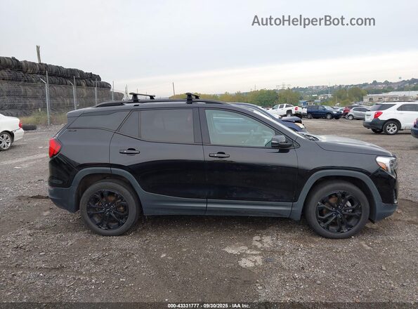3GKALMEV6KL375411 2019 GMC TERRAIN Black Widok wnętrza z tyłu