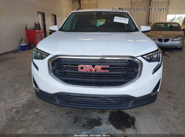 3GKALMEV6ML397069 2021 GMC TERRAIN White Instrument cluster view