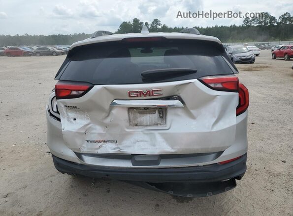 3GKALMEV7LL102706 2020 GMC TERRAIN Silver Հետևի տեսք