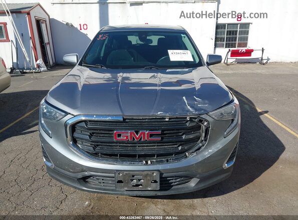 3GKALMEV7LL335940 2020 GMC TERRAIN Gray Вид щитка приладів